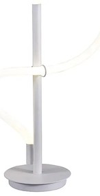 Lampada da tavolo LED moderno Teddy bianco, luce naturale Luce bianco naturale 1200 LUMEN
