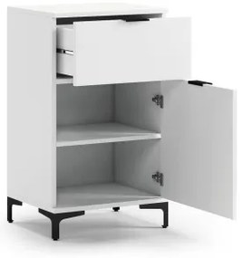 Armadietto con cassetto LORA bianco