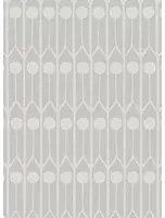 Littlephant Carta da parati Feathers - Grey/ Sandstone