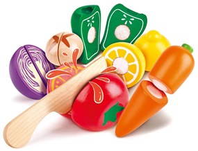 Tagliare la verdura - in legno