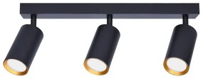 Brilagi - Faretto SELE 3xGU10/30W/230V nero/oro