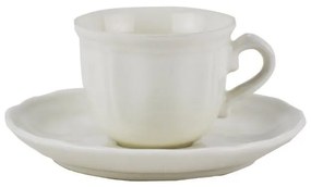 Set 6 Pz Tazzine Caffè e Piattino - porcellana    cl10