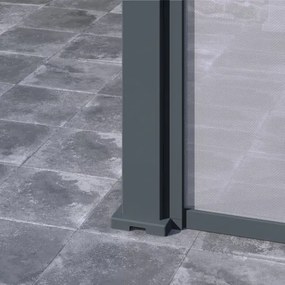 Tenda laterale manuale 3M per pergole Ombréa S2 - Antracite