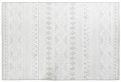 Tappeto DKD Home Decor Beige Bianco Ikat (200 x 290 x 0,4 cm)