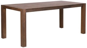 Tavolo legno marrone scuro 180 x 85 cm NATURA Beliani