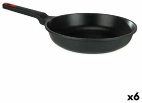 Padella Ø 30 cm Nero Alluminio (6 Unità)