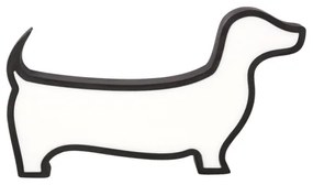 Lampada da scrivania per bambini DOG LED/12W/230V nera