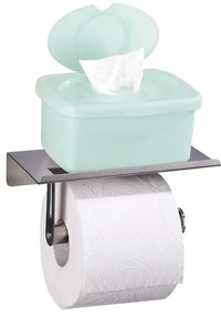 Porta carta igienica autoportante in acciaio inox - Maximex