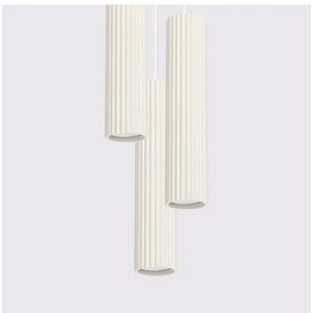 Lampadario color crema ø 19,5 cm Gleam – Sollux