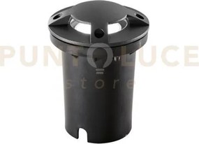 Faro carrabile a incasso hummer antracite 1 luce attacco gu10 4 fas...