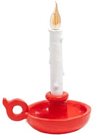 Seletti - Bugia Blow ToGo Lampada da Tavolo Rosso Seletti