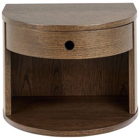 Comodino colore naturale scuro con effetto rovere Paron – Actona