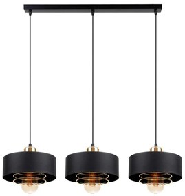 Lampadario a sospensione con filo VEST 3xE27/60W/230V