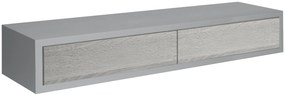 Mensola a muro Domino rettangolare in mdf L 88.2 x H 13.4 x P 20 cm