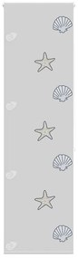 Tenda A Rullo Doccia 60x240 Cm Larghezza Tessuto 56 Cm /
