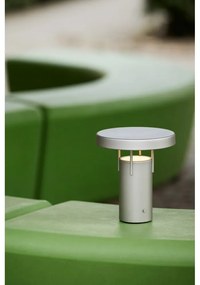 Lampada da tavolo dimmerabile a LED grigio chiaro (altezza 20 cm) BringMe - Hübsch