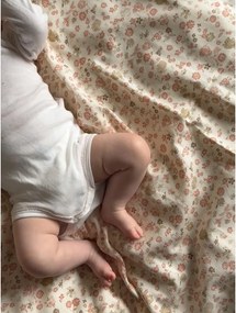 Set copripiumino e federa da bambini beige in cotone organico per culla 70x100 cm Augusta – Cam Cam Copenhagen