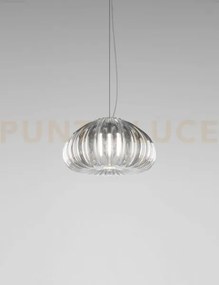 Diamante sospensione g cristallo nickel satinato l32cc led 3000k 1...