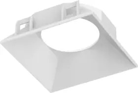 Zeus square riflettore quadrato 21 w 8,9x8,9cm bianco