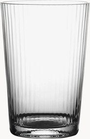 Set di 4 bicchieri in cristallo soffiato Ripple