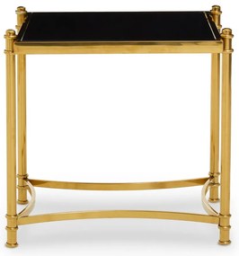 Tavolo contenitore con piano in vetro 50x56 cm Ackley - Premier Housewares