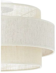 Plafoniera BOHO 1xE27/60W/230V Ø 40 cm crema/juta