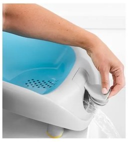 Skip Hop - Vaschetta MOBY blu con supporto ergonomico