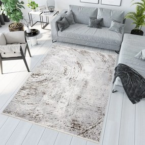 Tappeto grigio crema dal design vintage Larghezza: 200 cm | Lunghezza: 300 cm