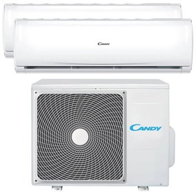 Condizionatore a muro multisplit inverter dual CANDY Pura 9K 9K classe raffreddamento A++, classe di riscaldamento A+, bianco