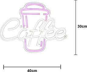 Decorazione luminosa al neon LED rosa 5 W Plexy – Star Trading