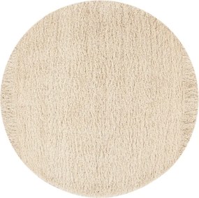 Tappeto Sheen in polipropilene crema ø 200 cm