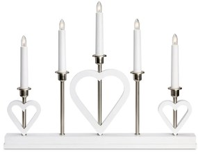 Decorazione luminosa natalizia bianca Melissa - Markslöjd