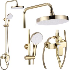 Set doccia REA BLOOM WHITE GOLD