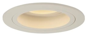 Set di 6 faretti da incasso moderni beige GU10 50mm orientabili e inclinabili - Chuck