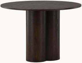 Tavolo rotondo effetto legno Olivia, Ø 110 cm