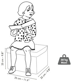 Scatola per riporre i giocattoli - cucina