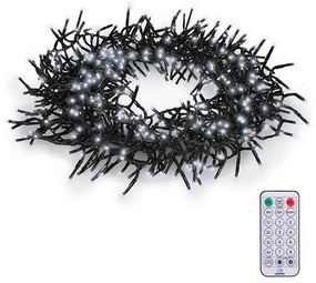Solight 1V11-W - Catena natalizia LED 576xLED/8 funzioni 8m IP44 bianco freddo + TC