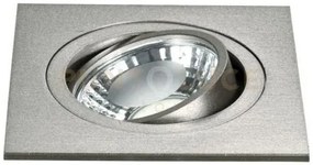 Incasso led orione nikel quadrato 7w 650lm 4000k 9x9x5,7cm