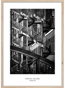 Cornice color naturale da appendere, 53 x 73 cm Floryda - Styler