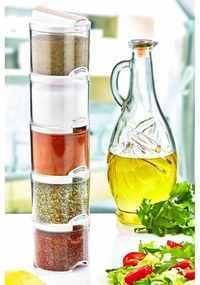 Set di 5 barattoli per spezie - Hermia