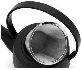 Teiera nera in ghisa con filtro 1,2 l Kobe – Bredemeijer