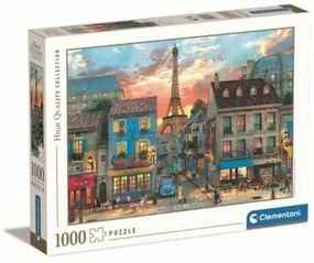Puzzle Clementoni Rues de Paris 1000 Pezzi