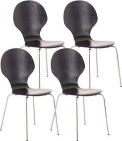 Sedie Impilabili Dıego: Eleganza E Funzionalità Per Gli Ambienti Professionali / Schwarz