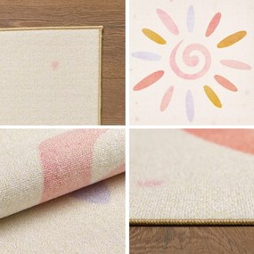Tappeto per bambini crema 80x120 cm Play - Ayyildiz Carpets
