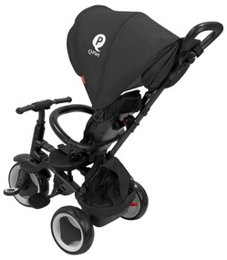 QPlay - Triciclo per bambini 3 in 1 RITO EVA PLUS nero