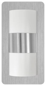 Eglo 98085 - Lampada da esterno CISTIERNA 2xE27/10W/230V IP44 cromo opaco