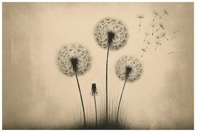 Quadro su tela – Silenziosa bellezza dei soffioni
