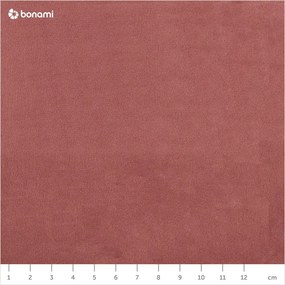 Letto matrimoniale imbottito rosa con contenitore e doghe 160x200 cm Elio - Milo Casa