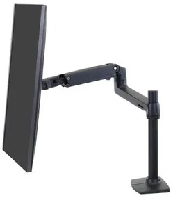 LX DESK LCD ARM TALL MATTE BLACK