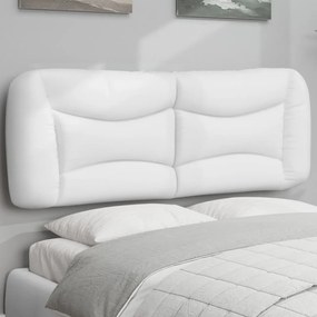 Cuscino Testiera Bianco 120 Cm İn Similpelle /